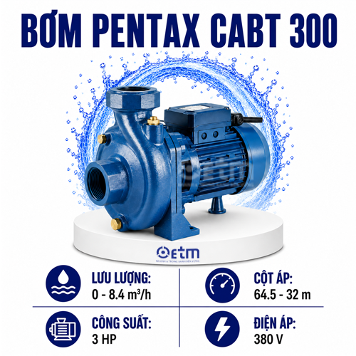Bơm Pentax CABT 300